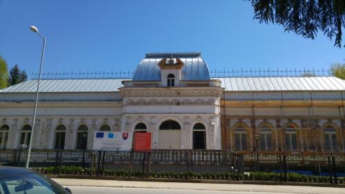 titánzinková strecha - múzeum Rožňava